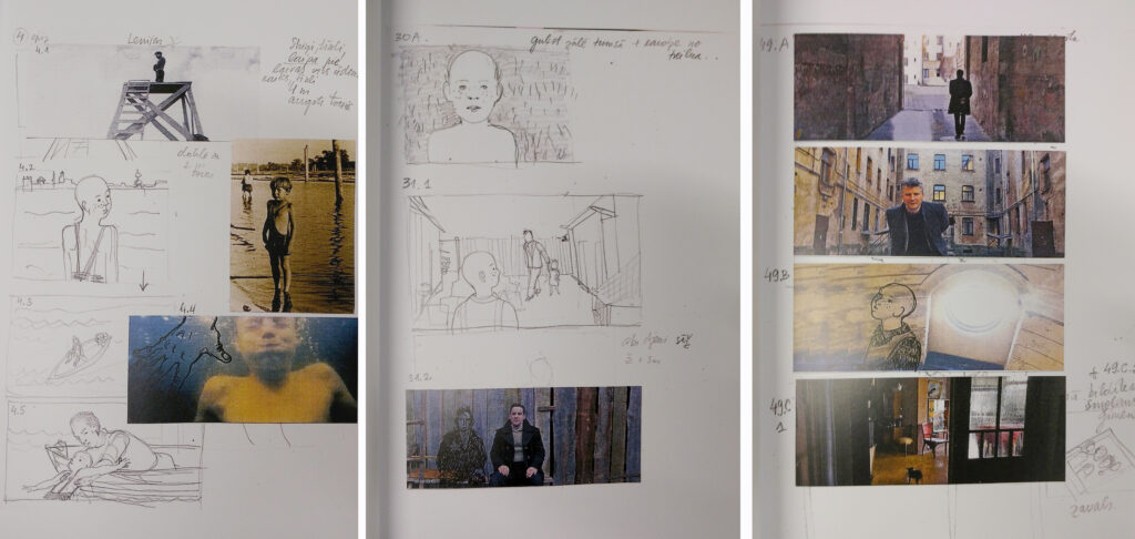 Filmas “tēvs Nakts” Kadrējumu Burtnīca 2